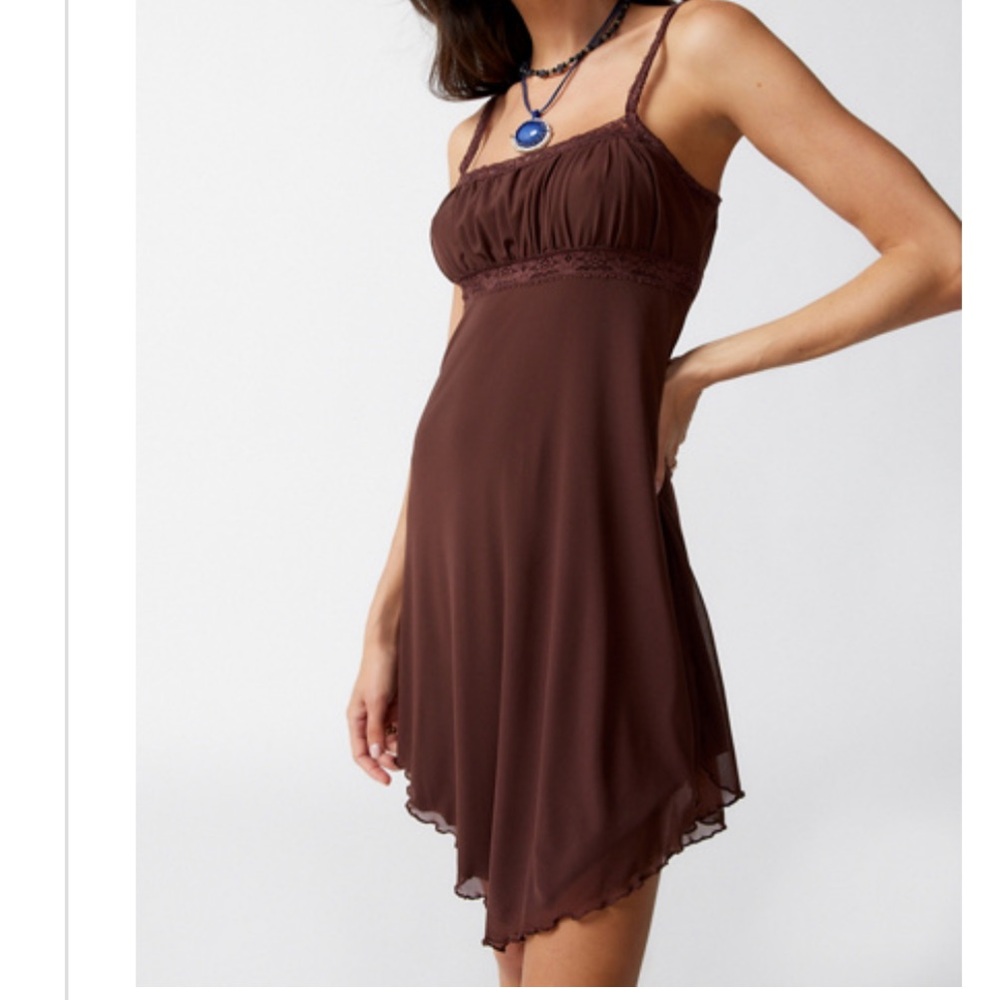 NWT Embroidered Mini Dress